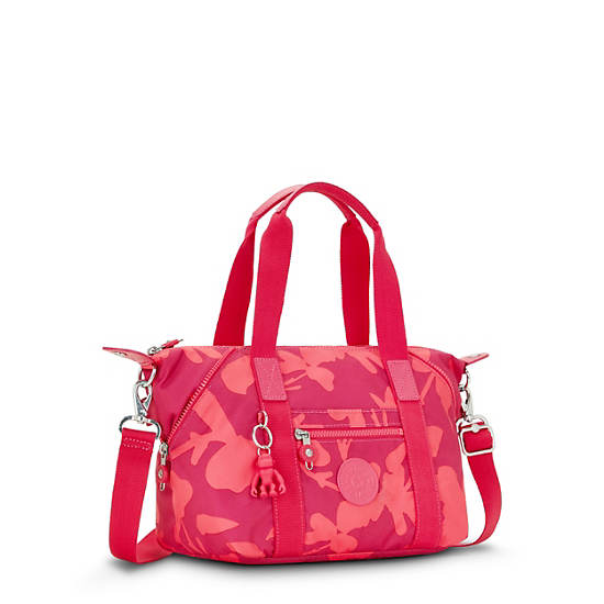 Kipling Art Mini Printed Skuldertasker Lyserød | DK 1384KO